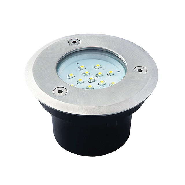 LED grondspot - 0,7W - 65mm - Koud wit - Inbouw - Rond LED grondspot - 0,7W - 65mm - Koud wit - Inbouw - Rond